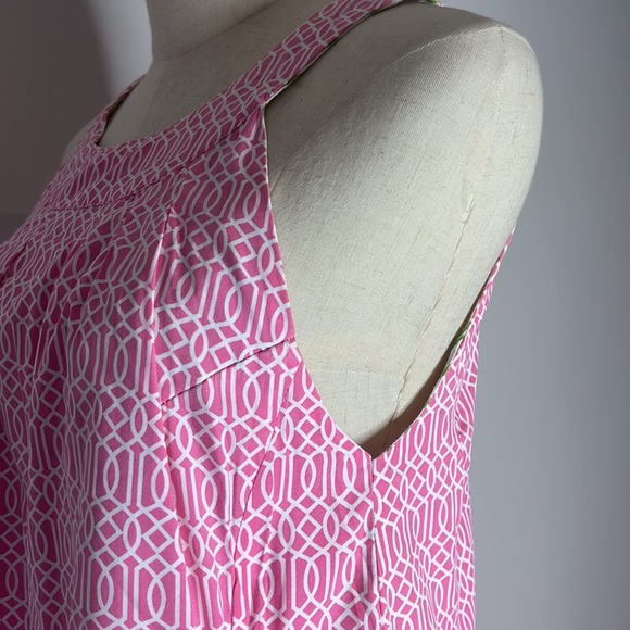 DizzyLizzy  pink white cotton summer dress - Picture 5 of 10